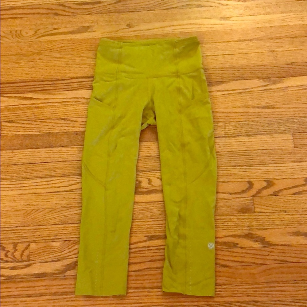 Lululemon Crop Leggings Size 0